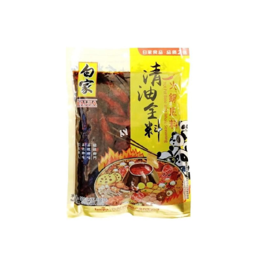 白家Baijia Chilli Oil Hot Pot Base 500G