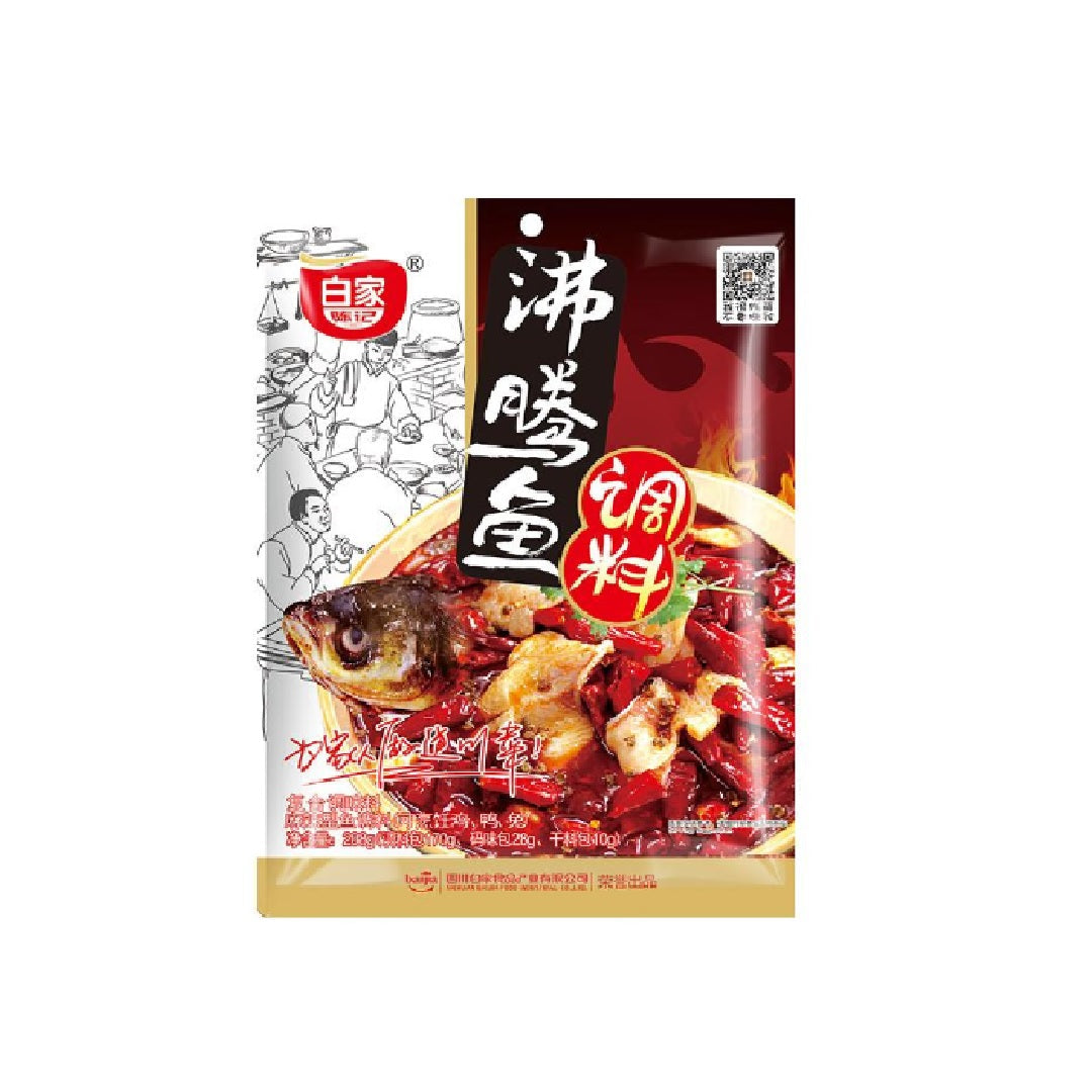 白家Baijia Paste For Hot Boiled Fish 208G