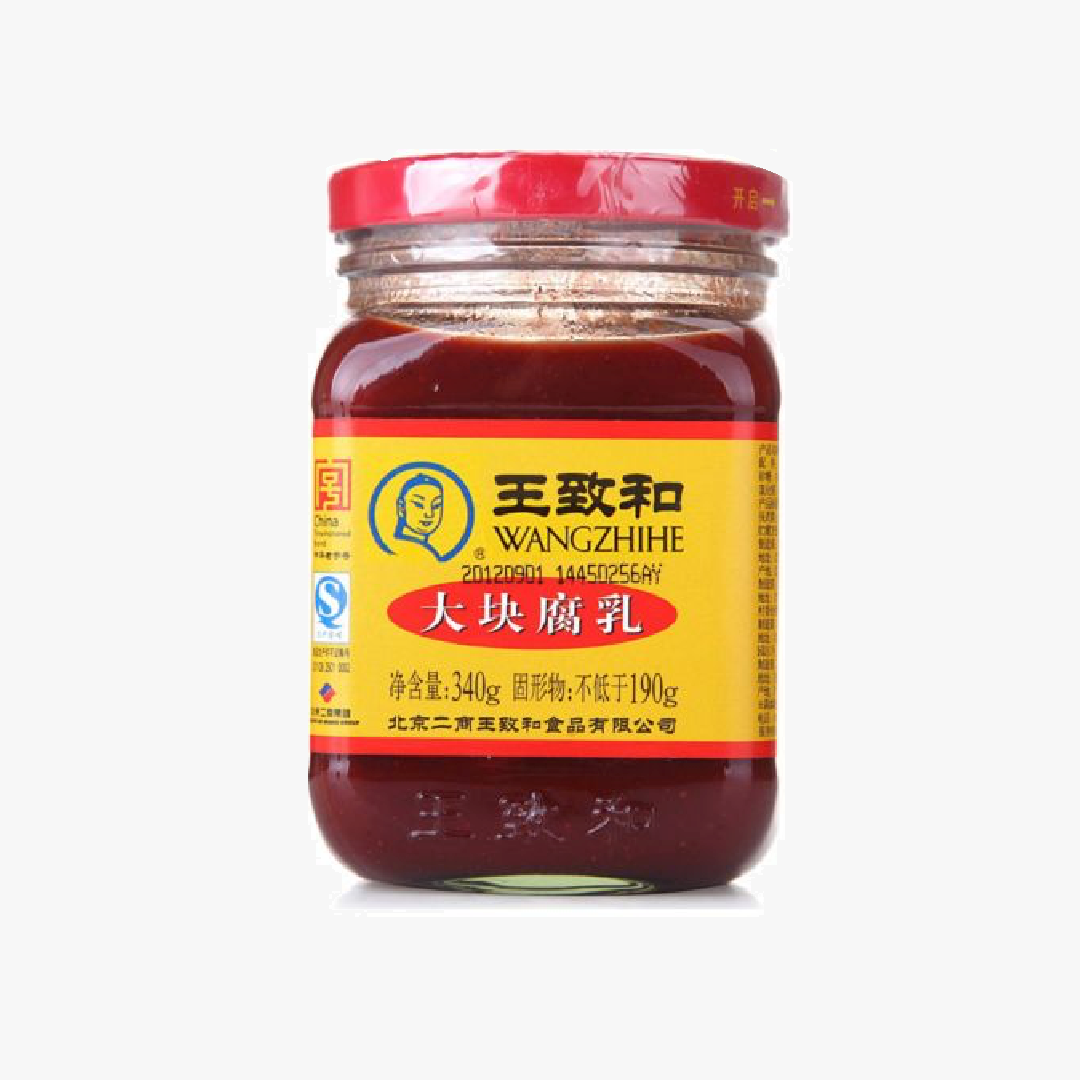 WZH Da Kuai Big Preserved Fermented Beancurd 340G