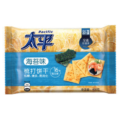 Pacific Biscuit Seaweed Fla 400 G