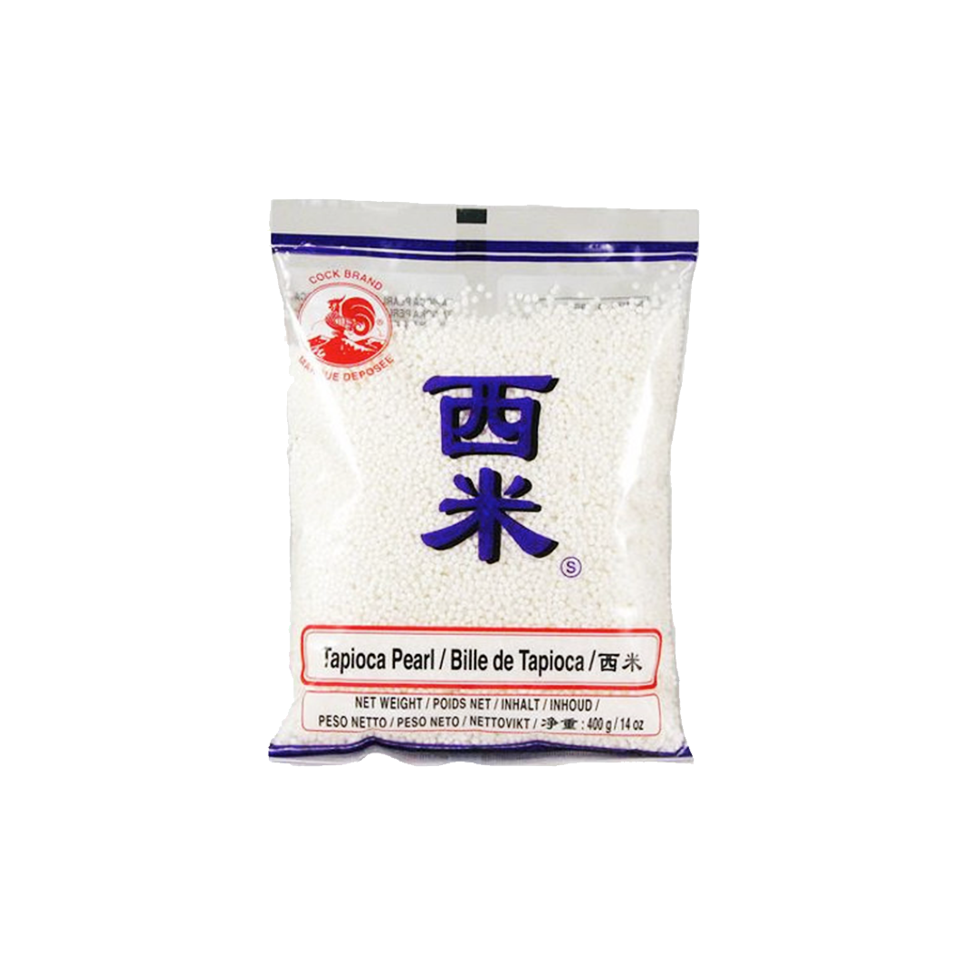 Cock Tapioca Pearls White 400G