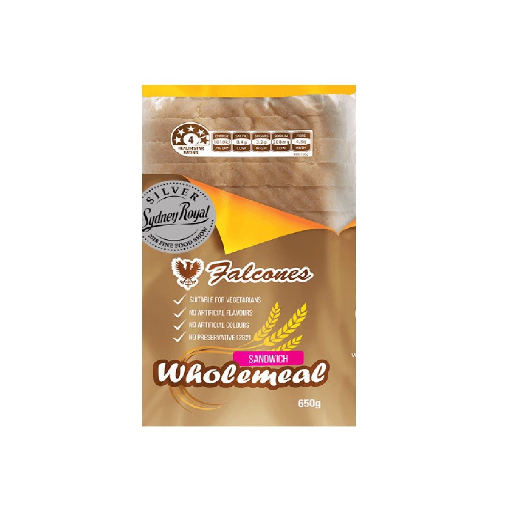 Falcones Wholemeal Sandwich 650g