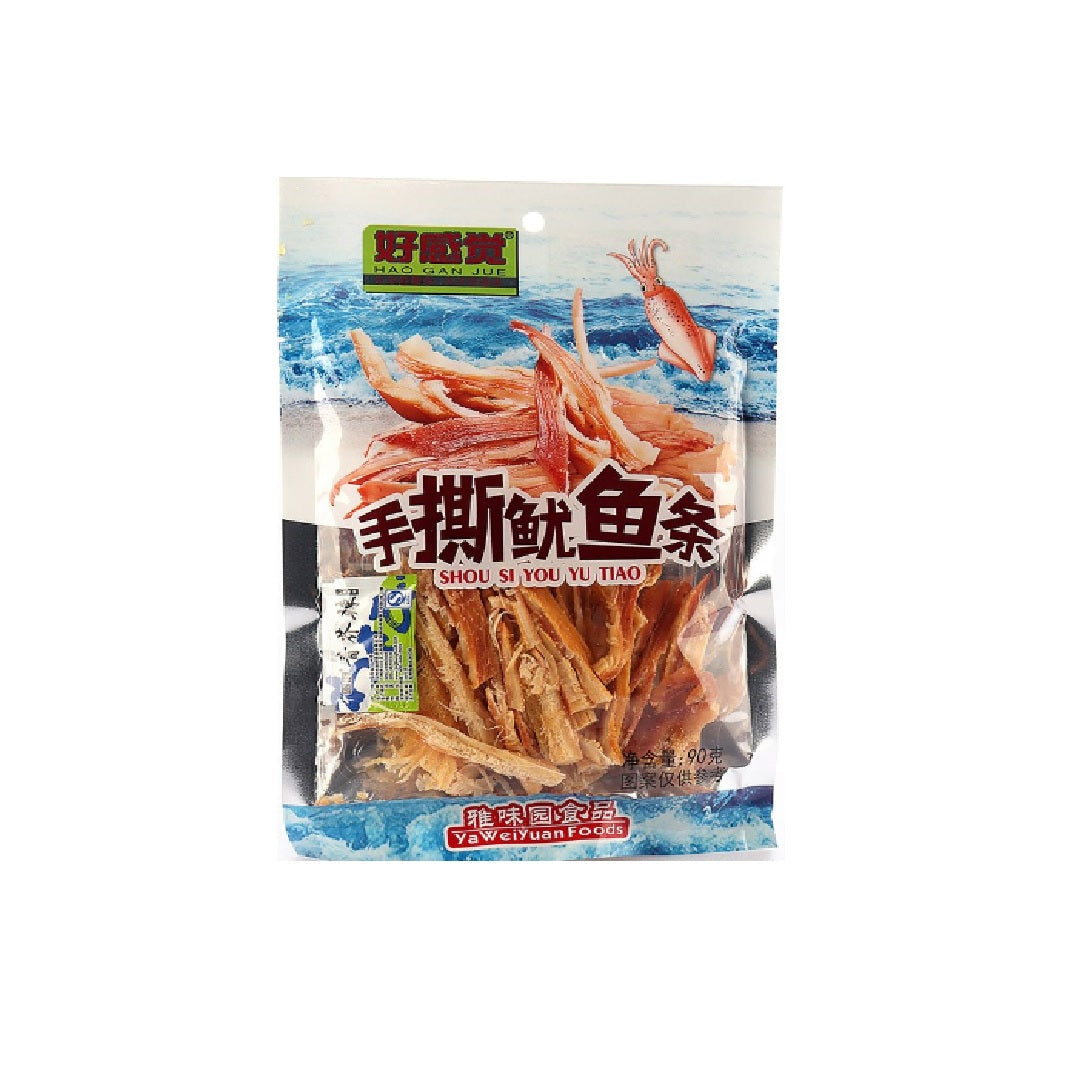 好感觉Hgj Dried Shredded Squid Slice 90 G