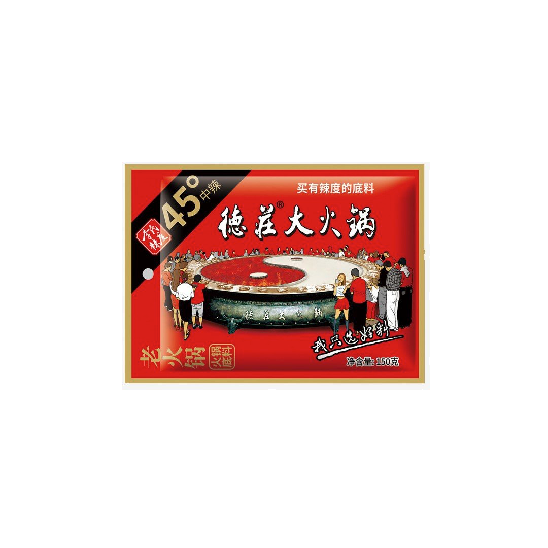 德庄DZ Chongqing Hot Pot Soup Base Medium Hot 300G