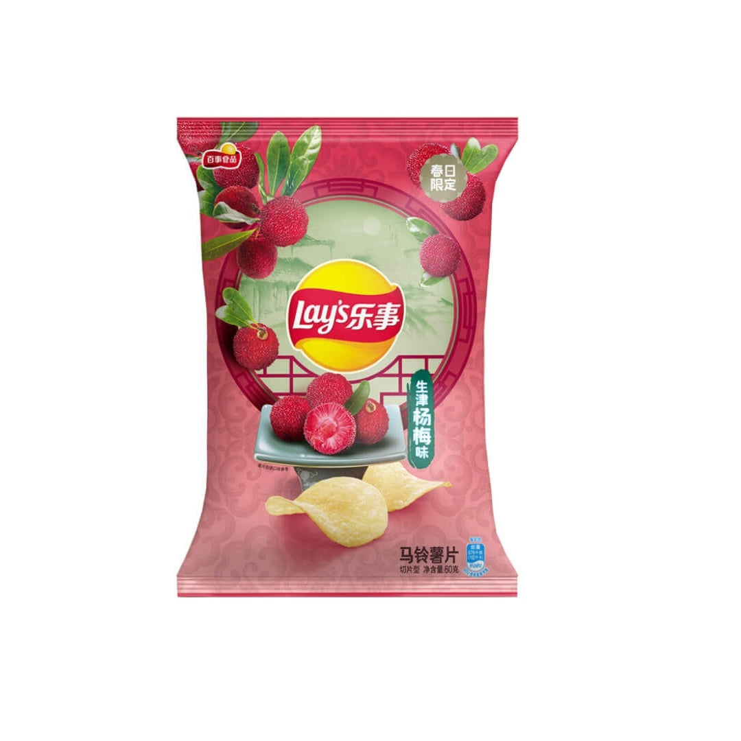 乐事Lays Plum flavour Chips 60 G