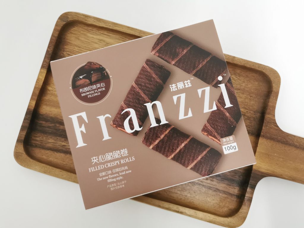 Franzzi Brownie Crispy Roll 100G