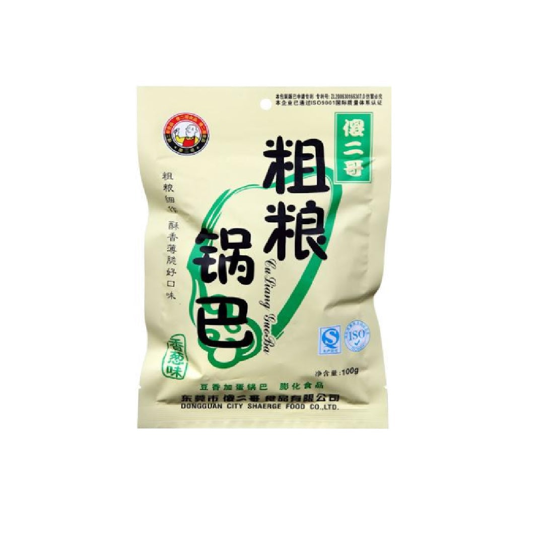 傻二哥Seg Whole grain Cracker Onion Flavour 100 G