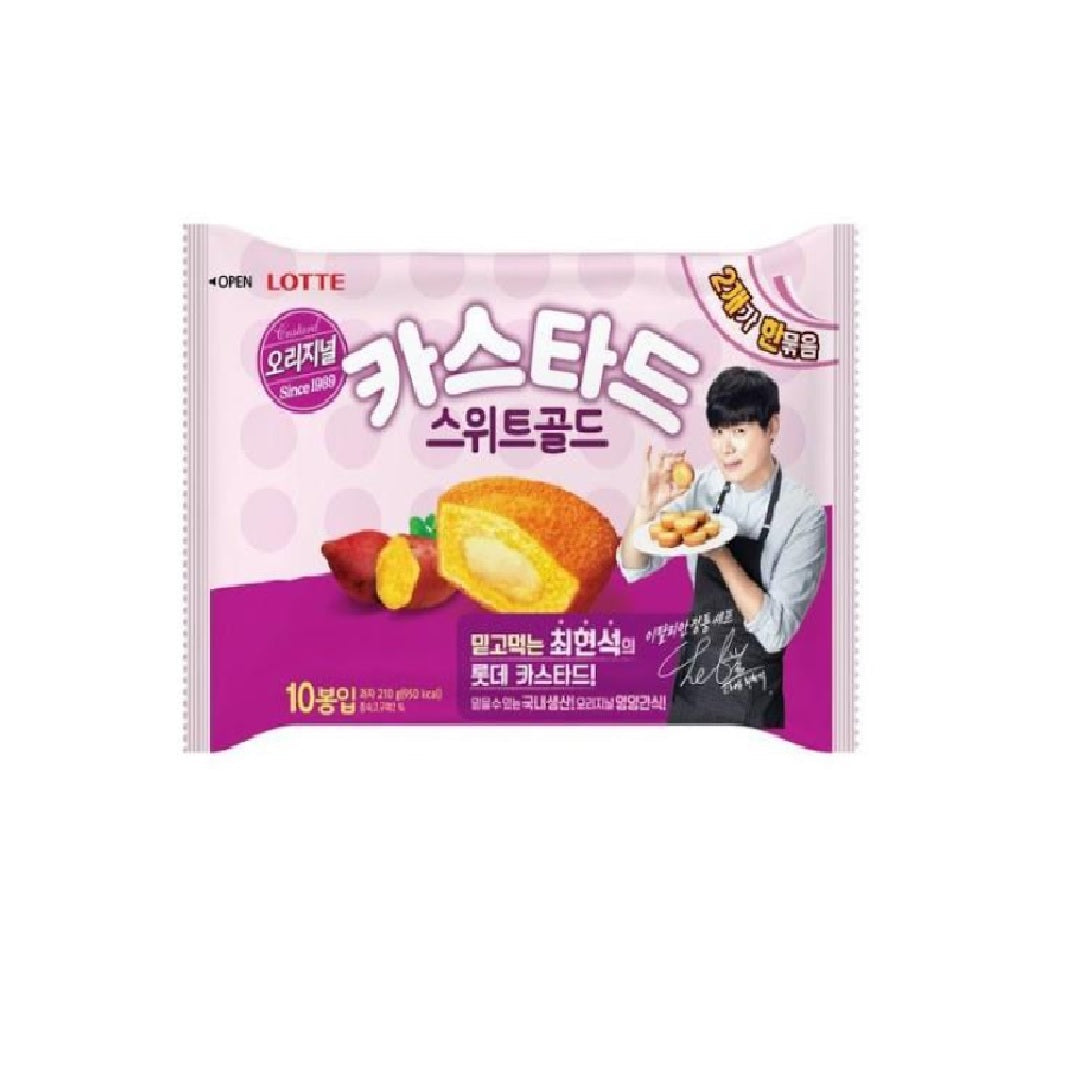 乐天Lotte Custard Sweet Potato Flavour 210 G