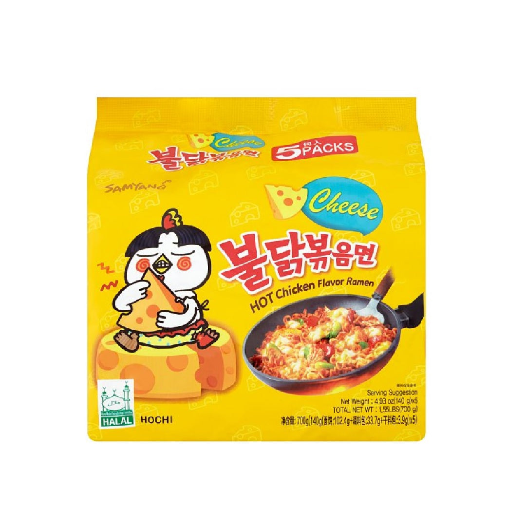 三养Samyang Hot Chicken Ramen Cheese Flavour 140G