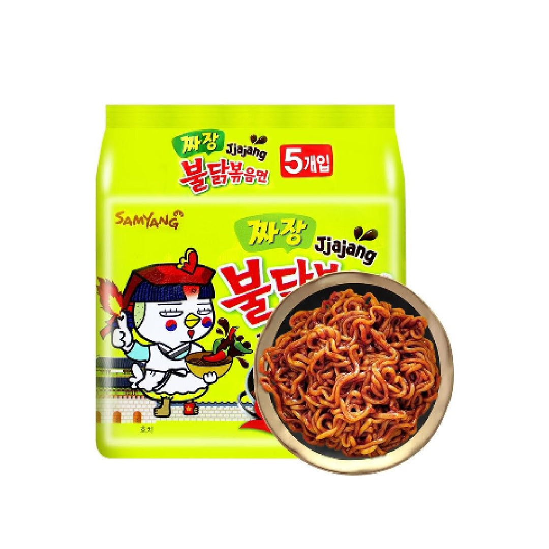 三养Samyang Hot Chicken Ramen Jjajan 140G  (Single Pack)