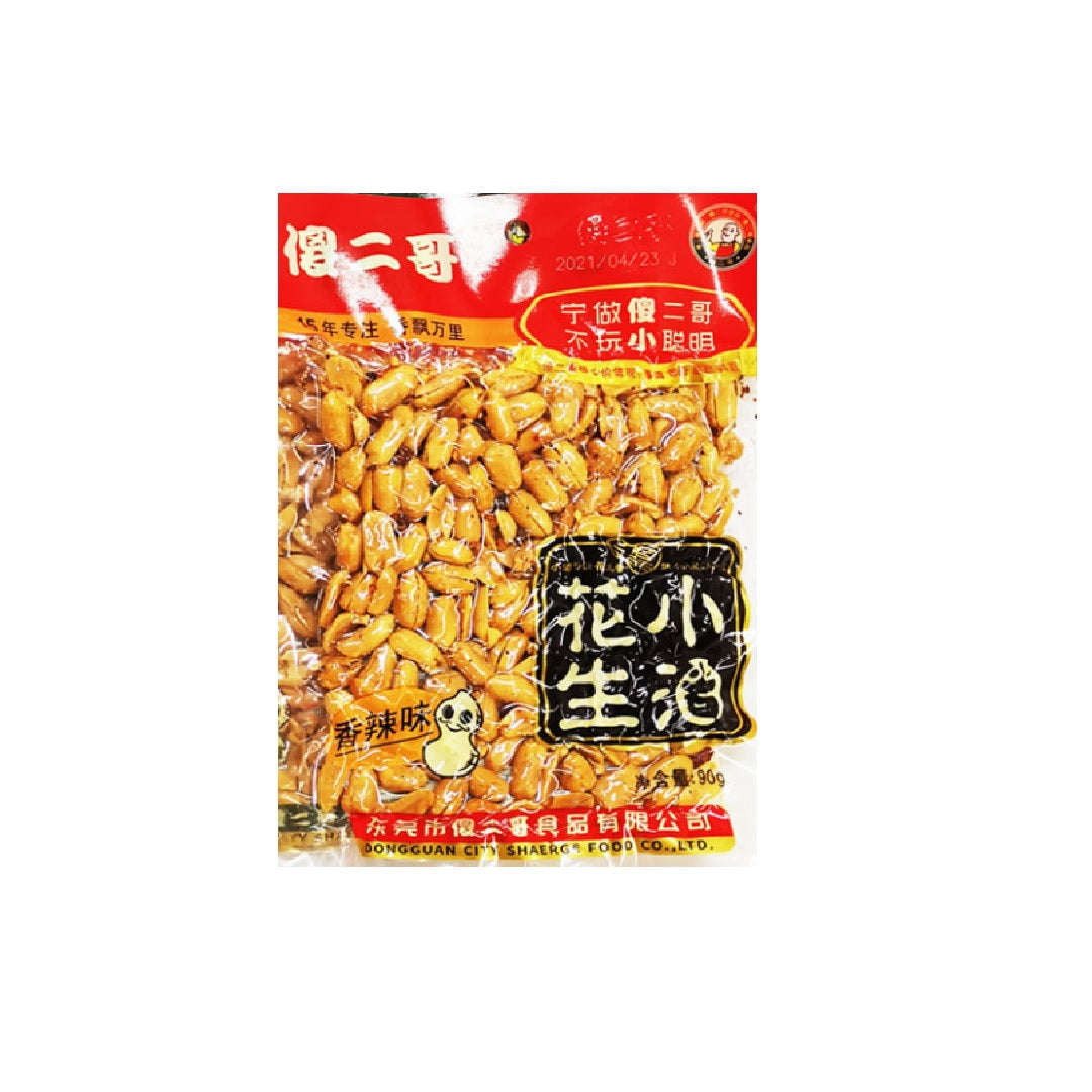 傻二哥Seg Spicy Peanut 90 G