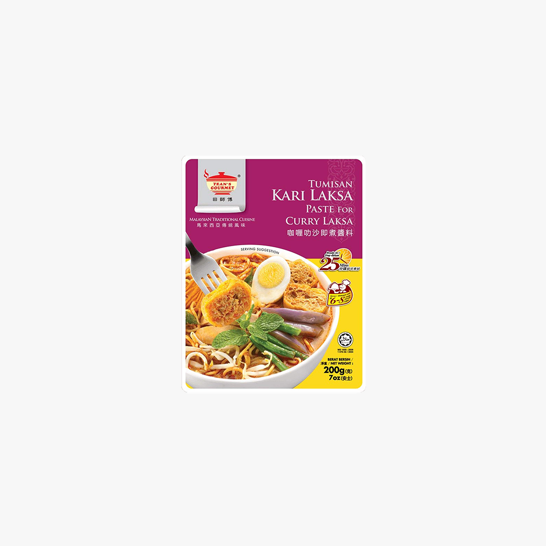 Tean'S Curry Laksa Paste 200G