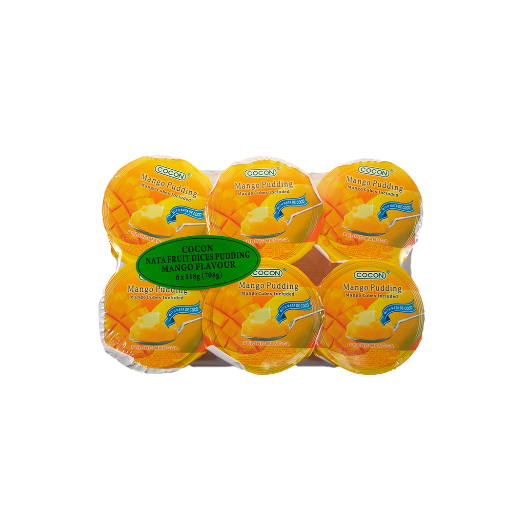 Cocon Nata Pudding Mango Flavour 6PK