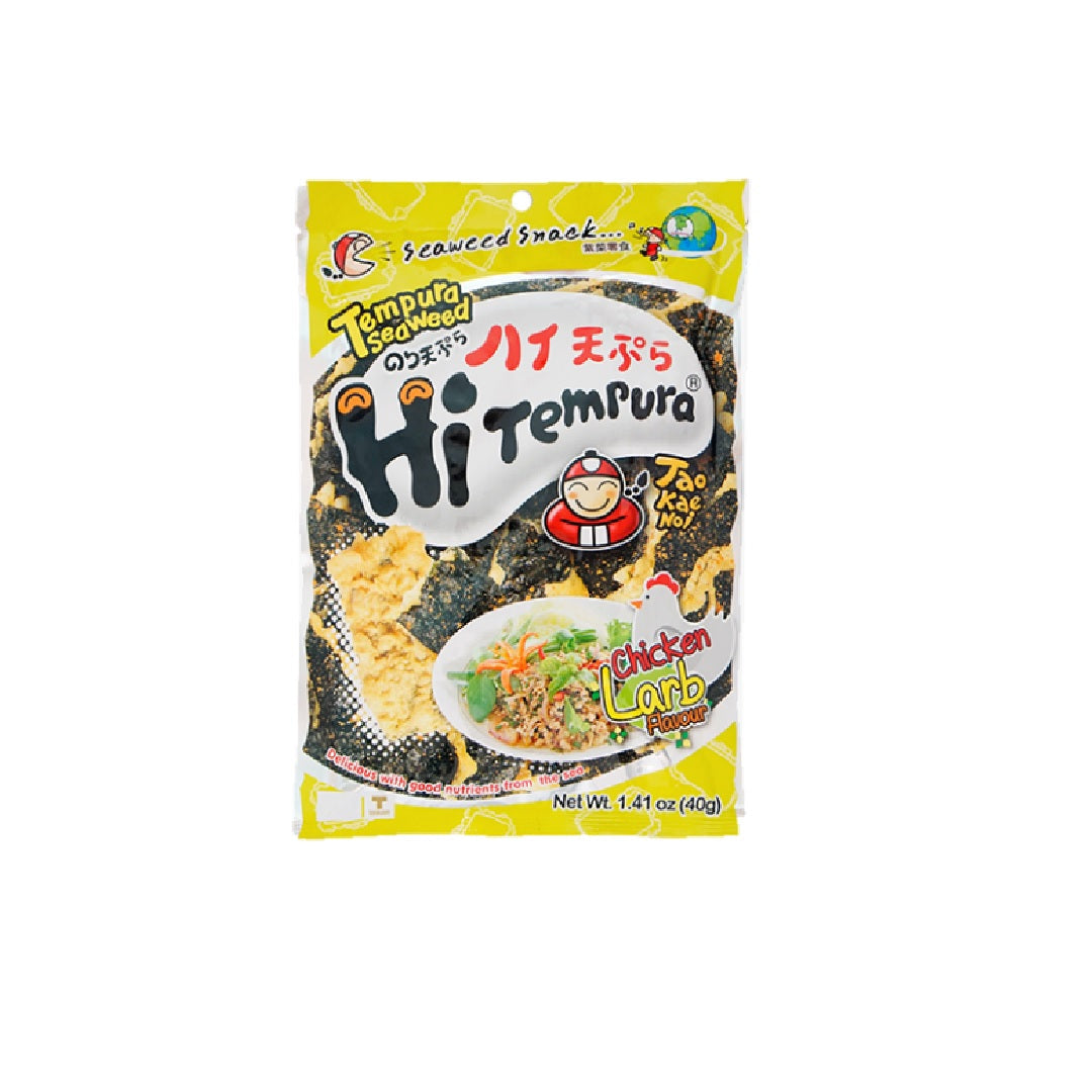 小老板TKN Tempura Seaweed Chicken Larb Flavour 40G