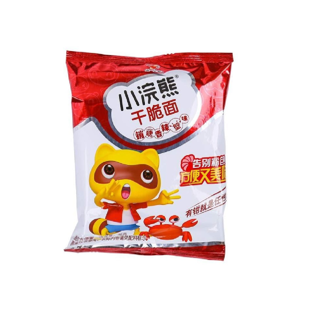 小浣熊Xhx Crab Flavour Noodle Snack 40 G