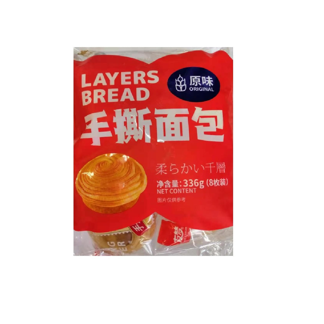 有梦Youmeng Multi Layers Bread Egg Milk 336 G