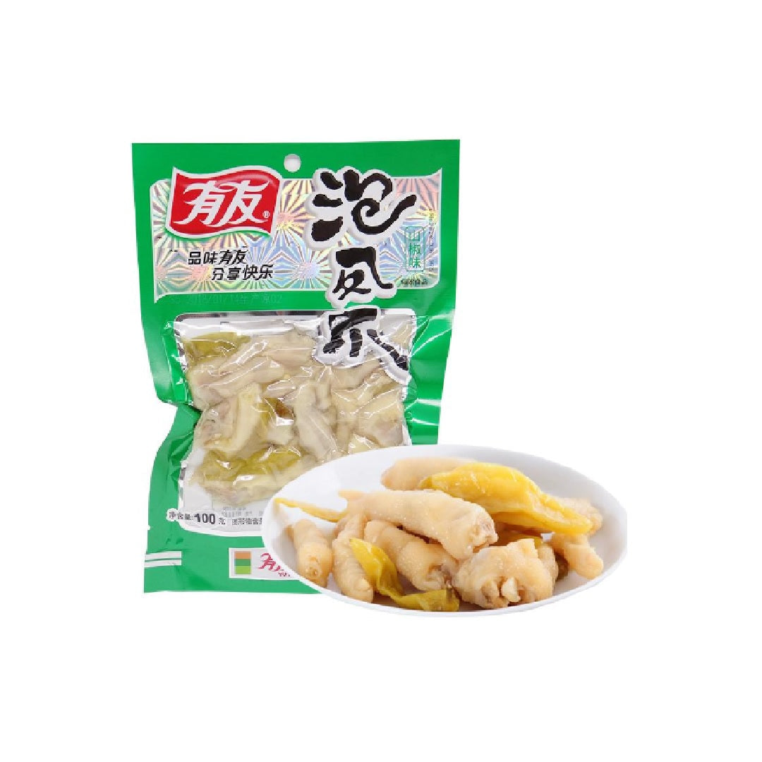 有友Youyou Peppet Flavour Chicken Feet 100 G