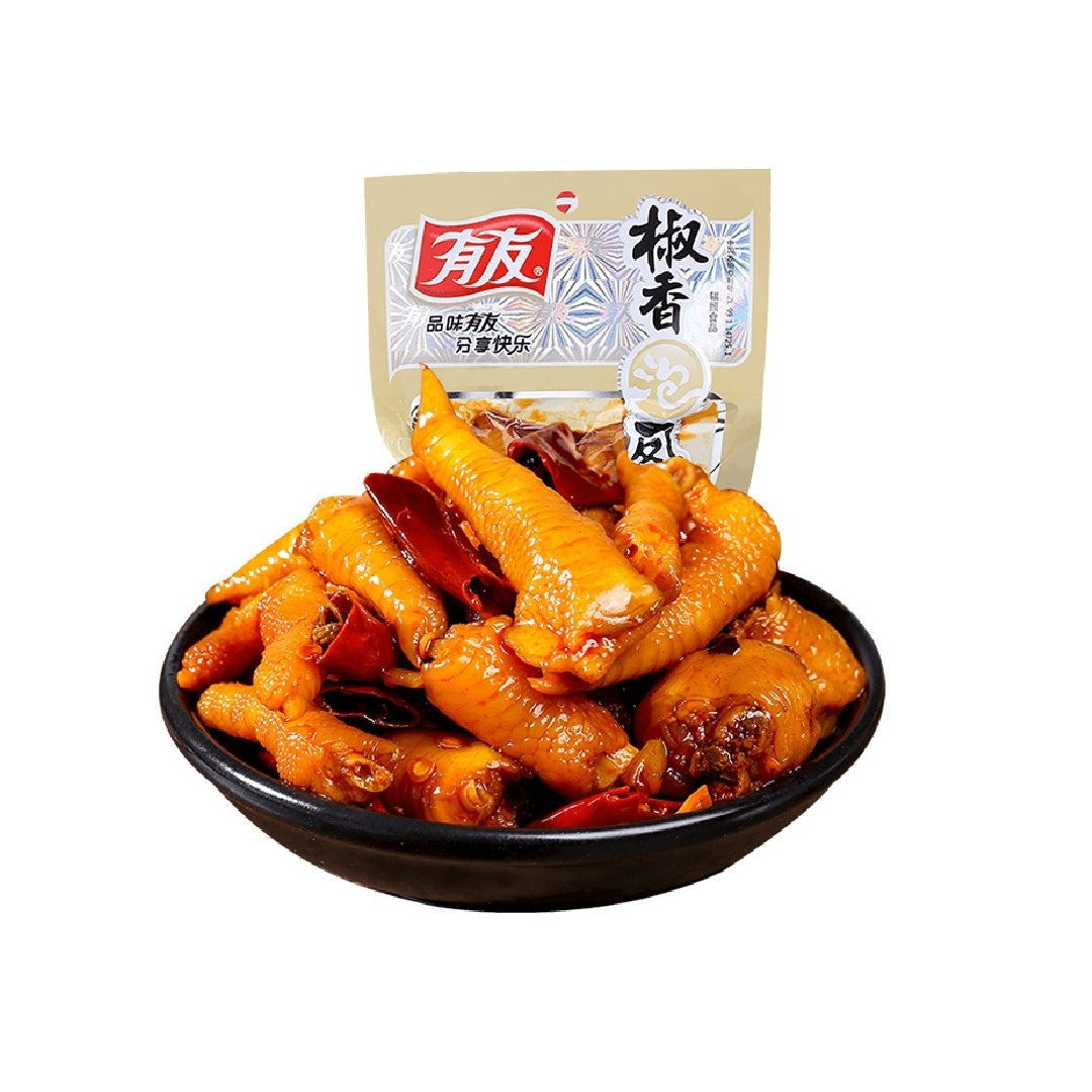 有友Youyou  Pickled Pepper Flavour Chicken Feet 180 G